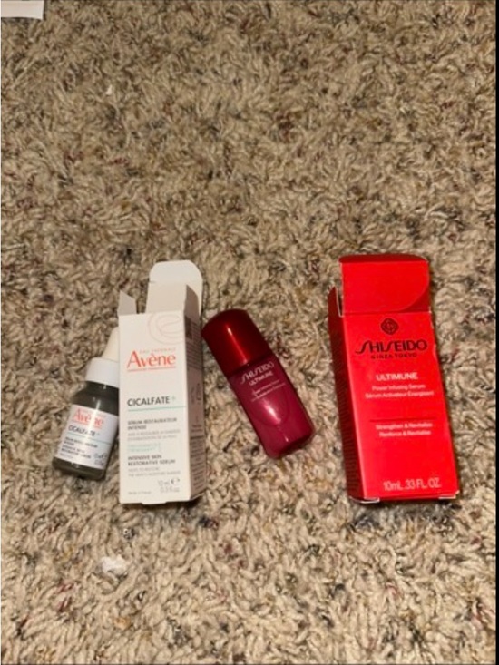 Shiseido Other - Shiseido Ultimune Serum Bottle in Deep Red Packaging